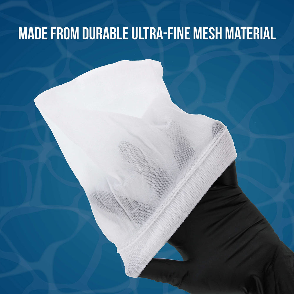 U.S. Pool Supply skimmer sock fitting on basket