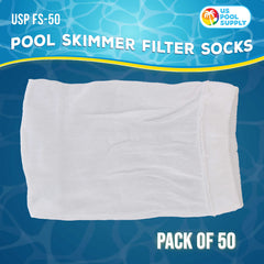 U.S. Pool Supply skimmer socks in packaging