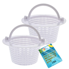 U.S. Pool Supply Thru-Wall Skimmer Basket front view