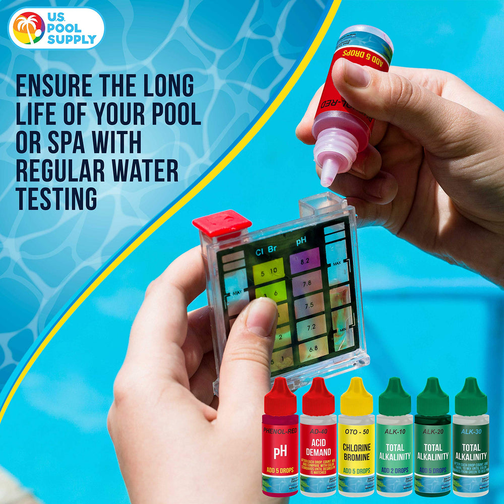 U.S. Pool Supply user guide for pool test kit