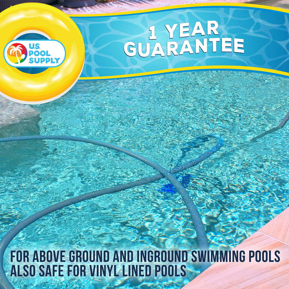U.S. Pool Supply Weighted Pool Vacuum Head packaging and specifications