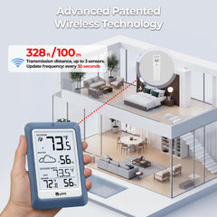 U UNNI outdoor sensor for temperature monitoring