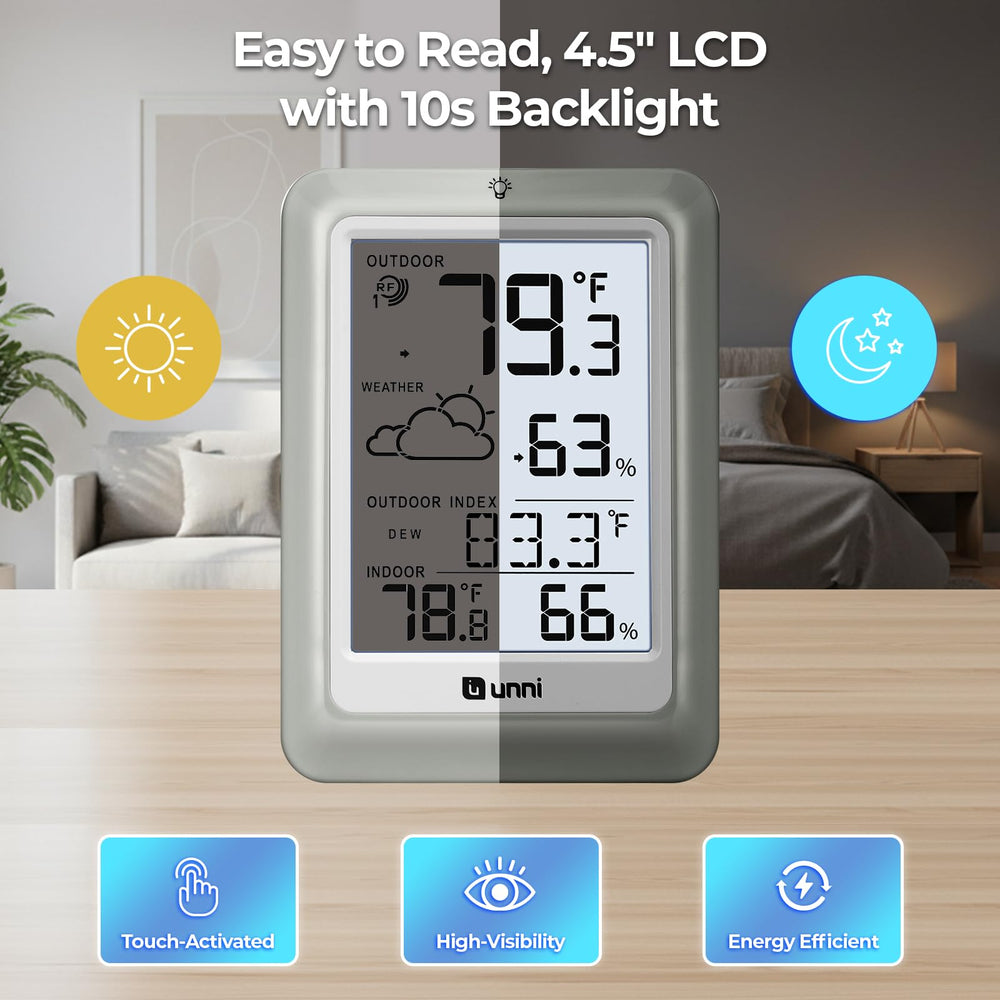 U UNNI weather station packaging and accessories