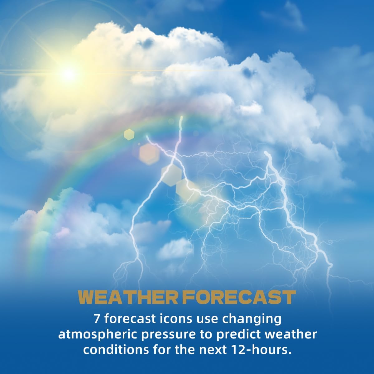 U UNNI Wireless Weather Station showing temperature and humidity