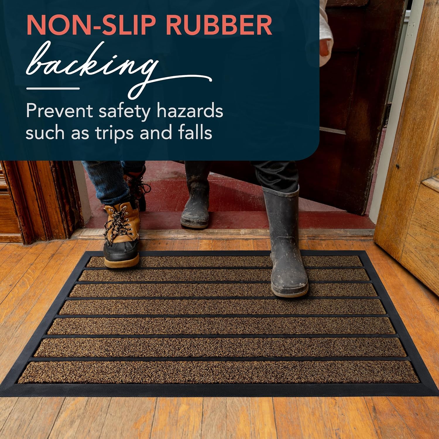 ubdyo door mat easy cleaning with water
