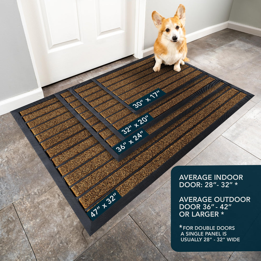 ubdyo Extra Durable Door Mat in outdoor setting