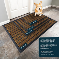 ubdyo Extra Durable Door Mat in outdoor setting