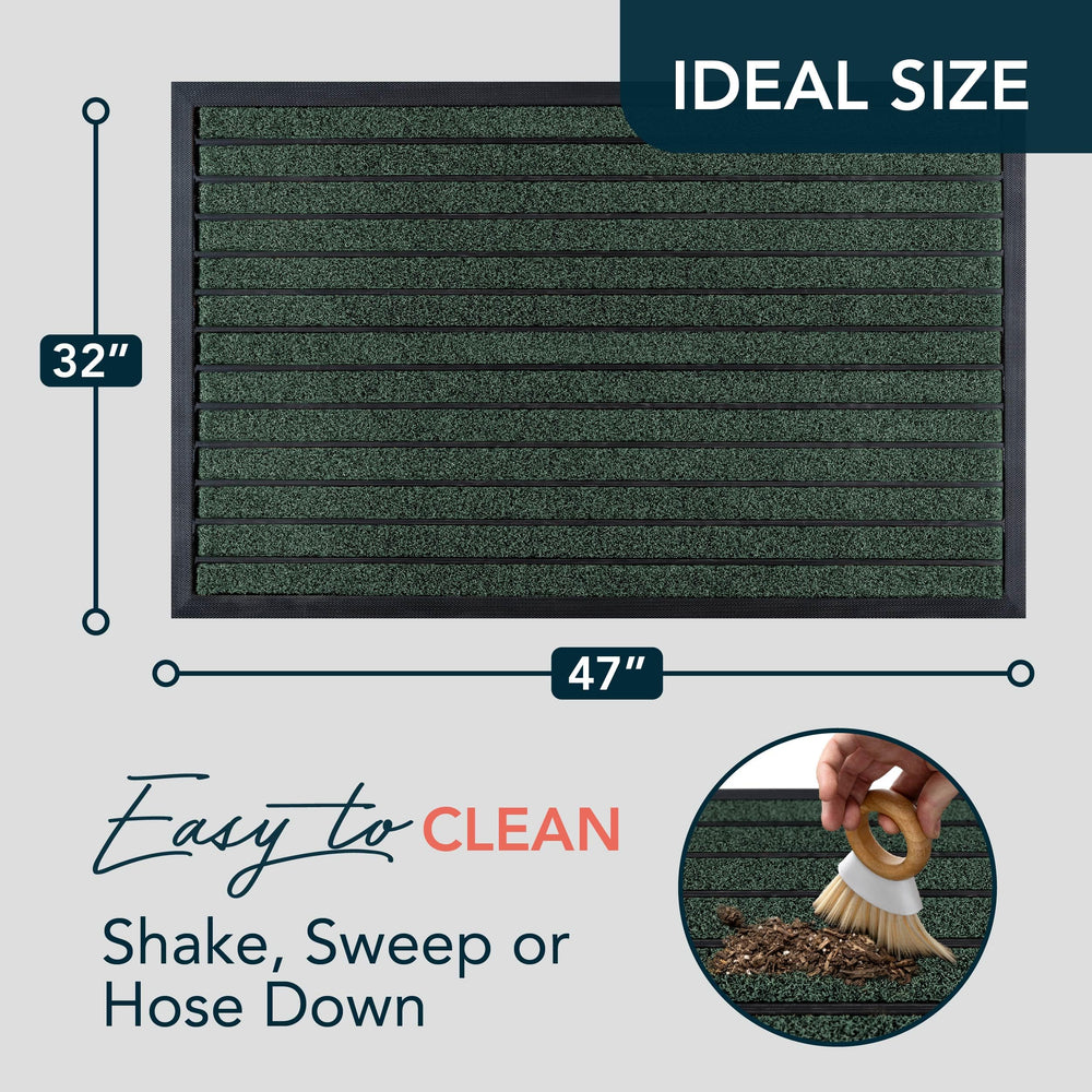 ubdyo Extra Durable Door Mat showing detailed texture