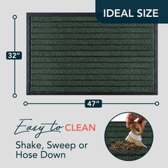 ubdyo Extra Durable Door Mat showing detailed texture