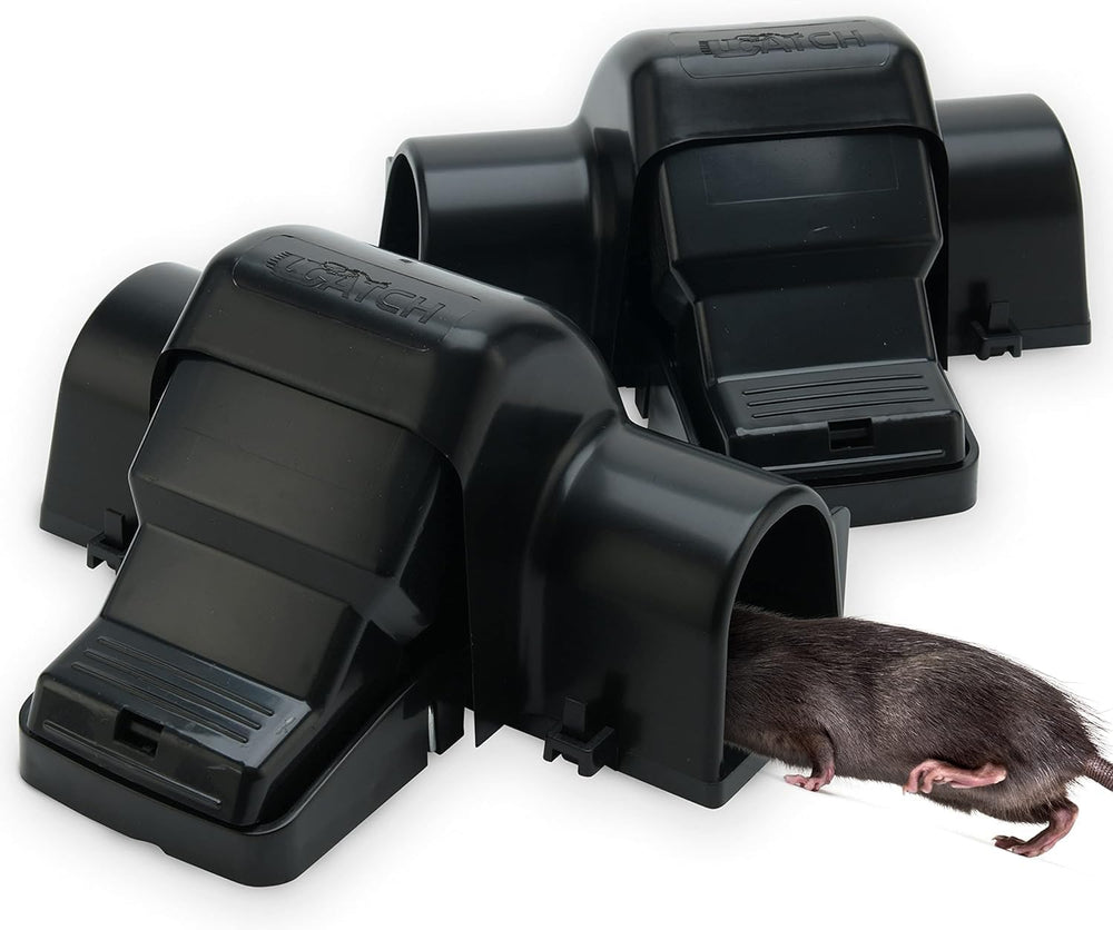 UCatch Rat Trap indoor and outdoor use, black color