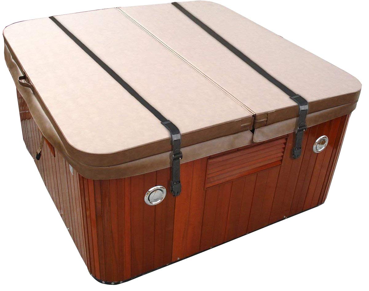 UCEDER Hot Tub Cover Wind Strap front view