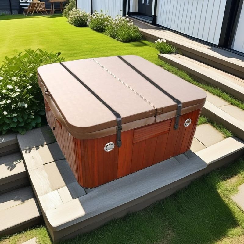 UCEDER Hot Tub Cover Wind Strap length adjustment