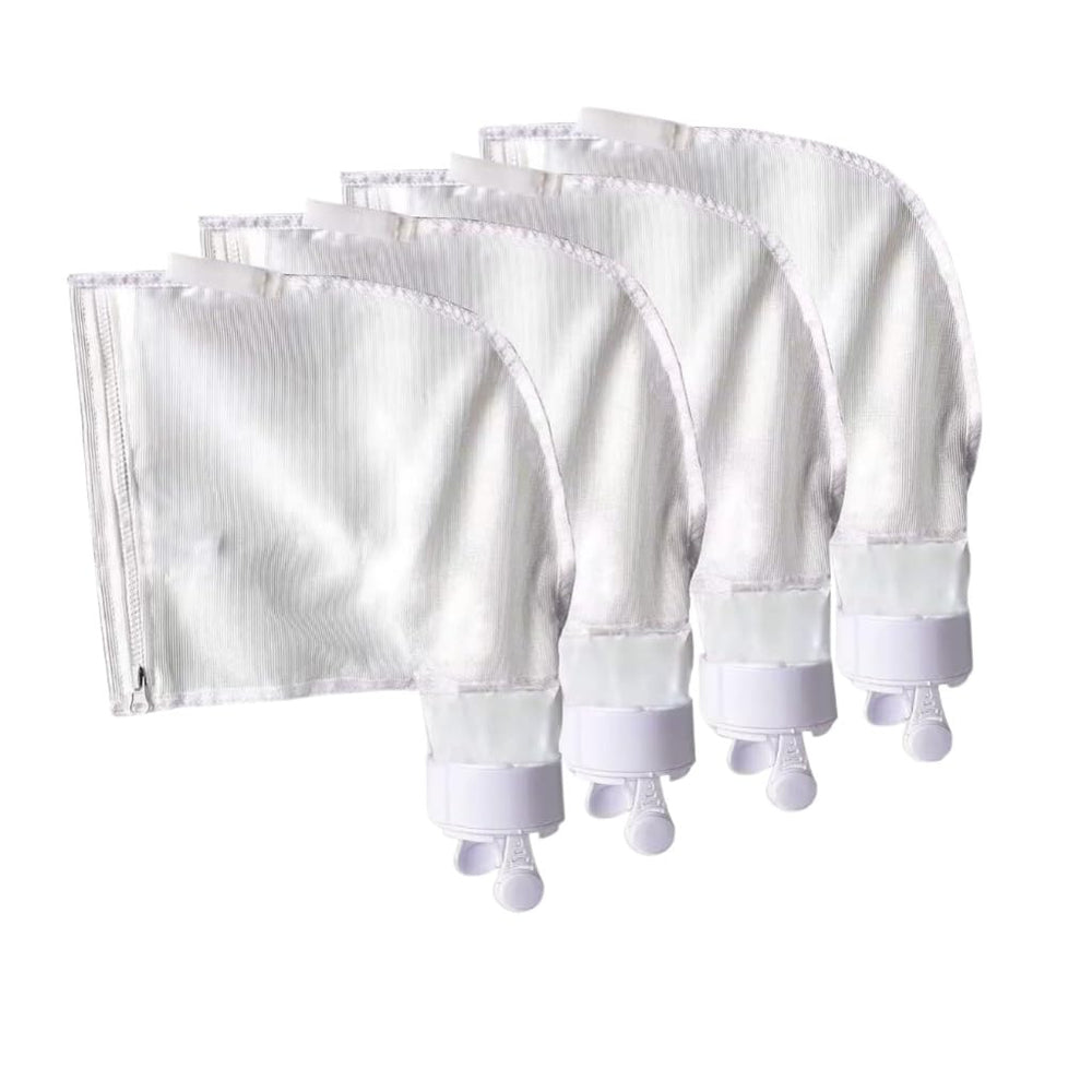 UCEDER Nylon Mesh Pool Cleaner Bags 4 pack front view