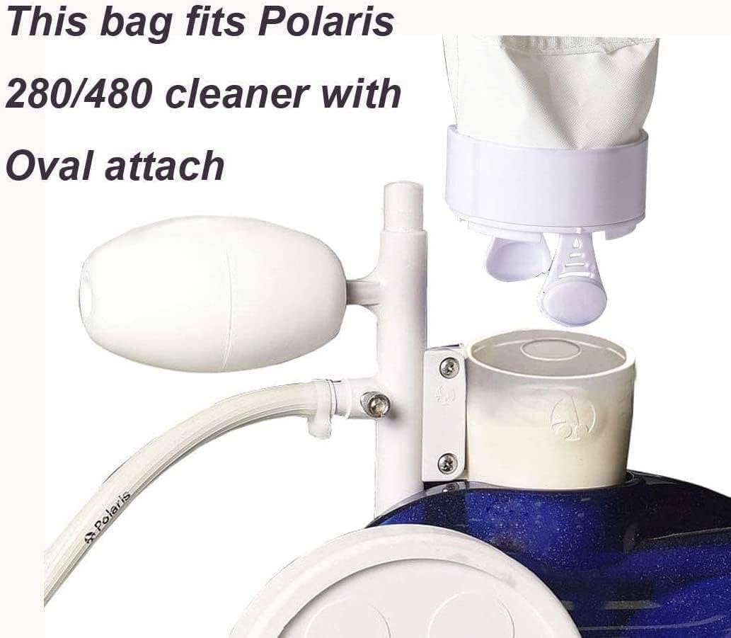 UCEDER Pool Cleaner Bag zipper opening