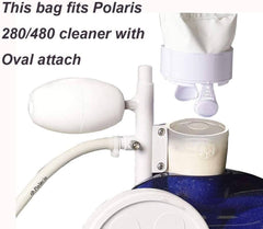 UCEDER Pool Cleaner Bag zipper opening
