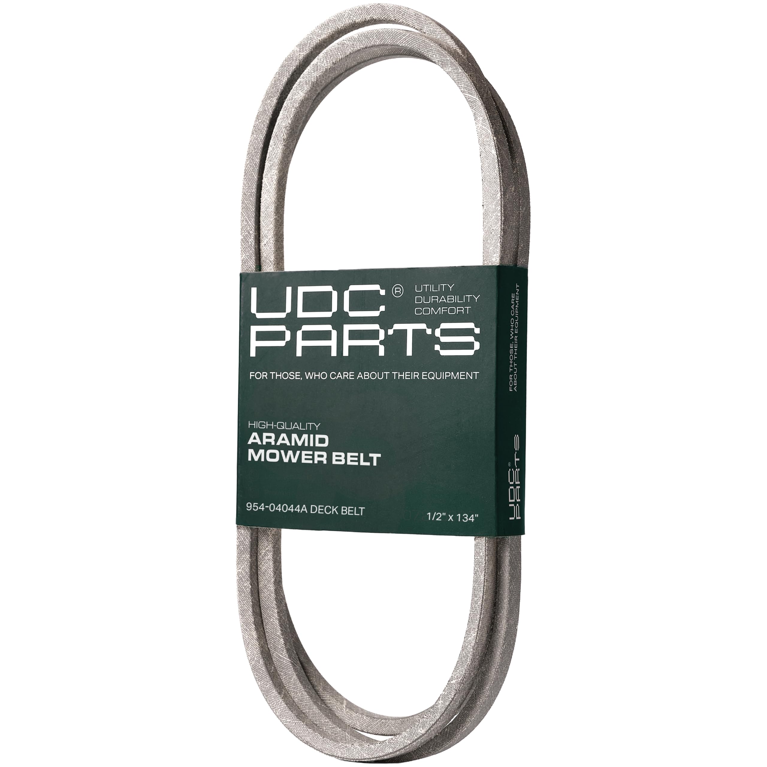 UDC Mower Belts 50 Inch Deck Belt Replacement front view