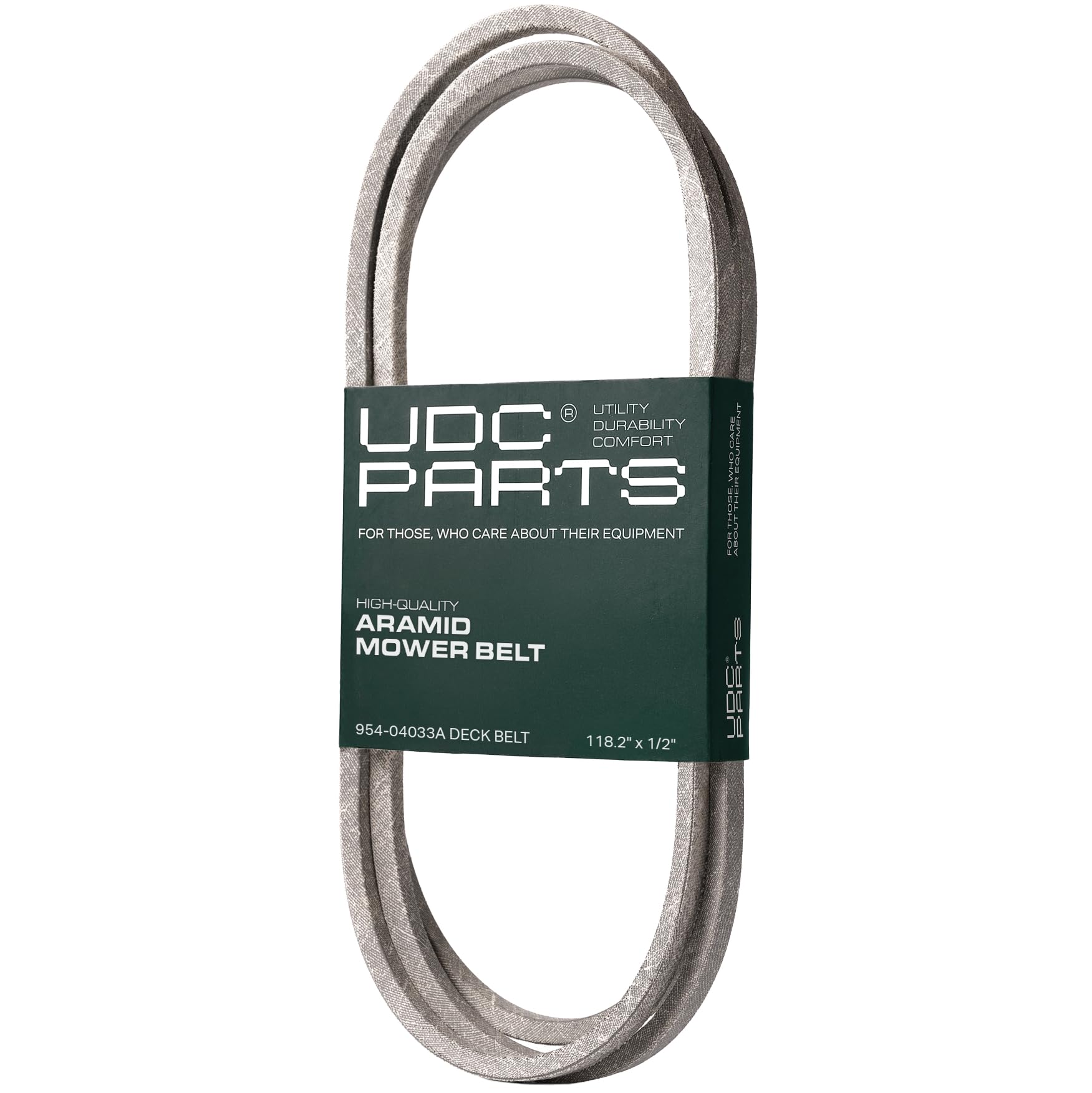UDC Mower Belts Deck Belt 954-04033A front view