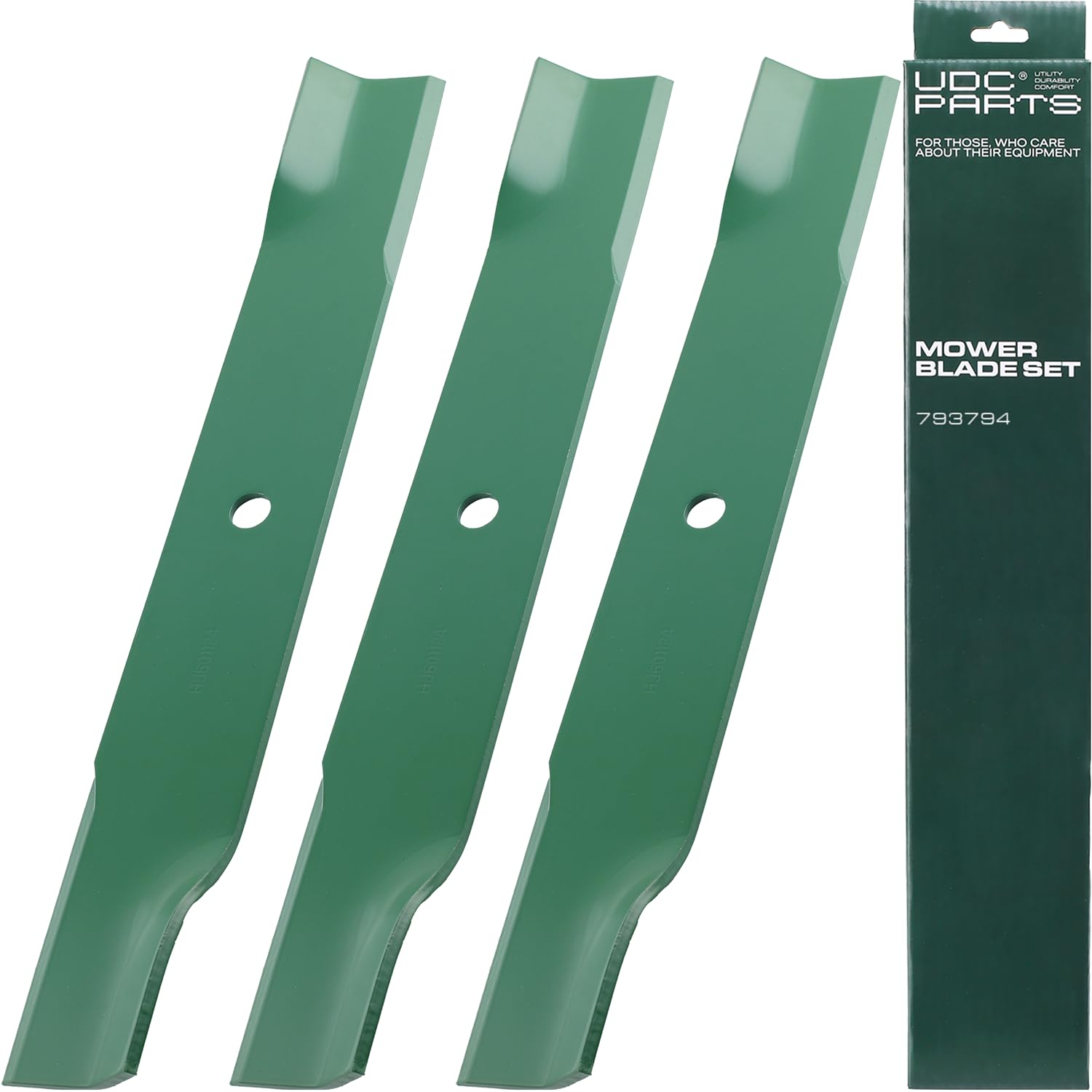 UDC Parts 42 inch mower blade front view