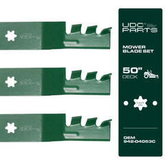 UDC Parts 942-04053C 50 inch mower blade front view