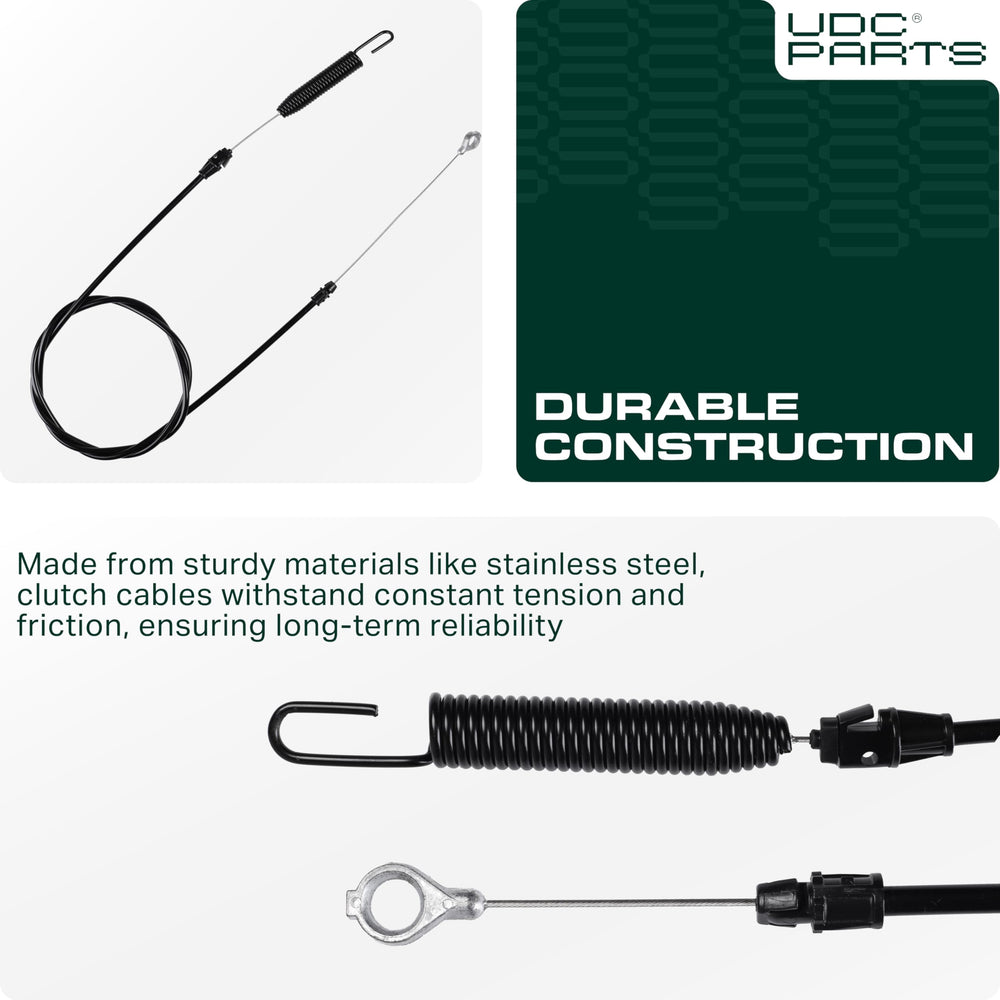 UDC Parts Clutch Cable Replacement in garden setting