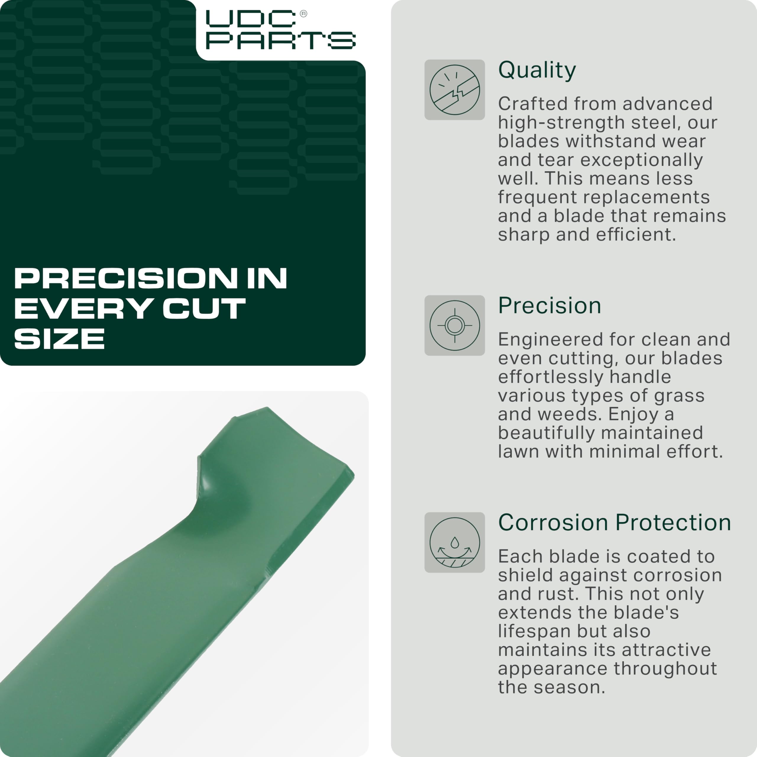 UDC Parts Craftsman 42-inch mower blade with mower