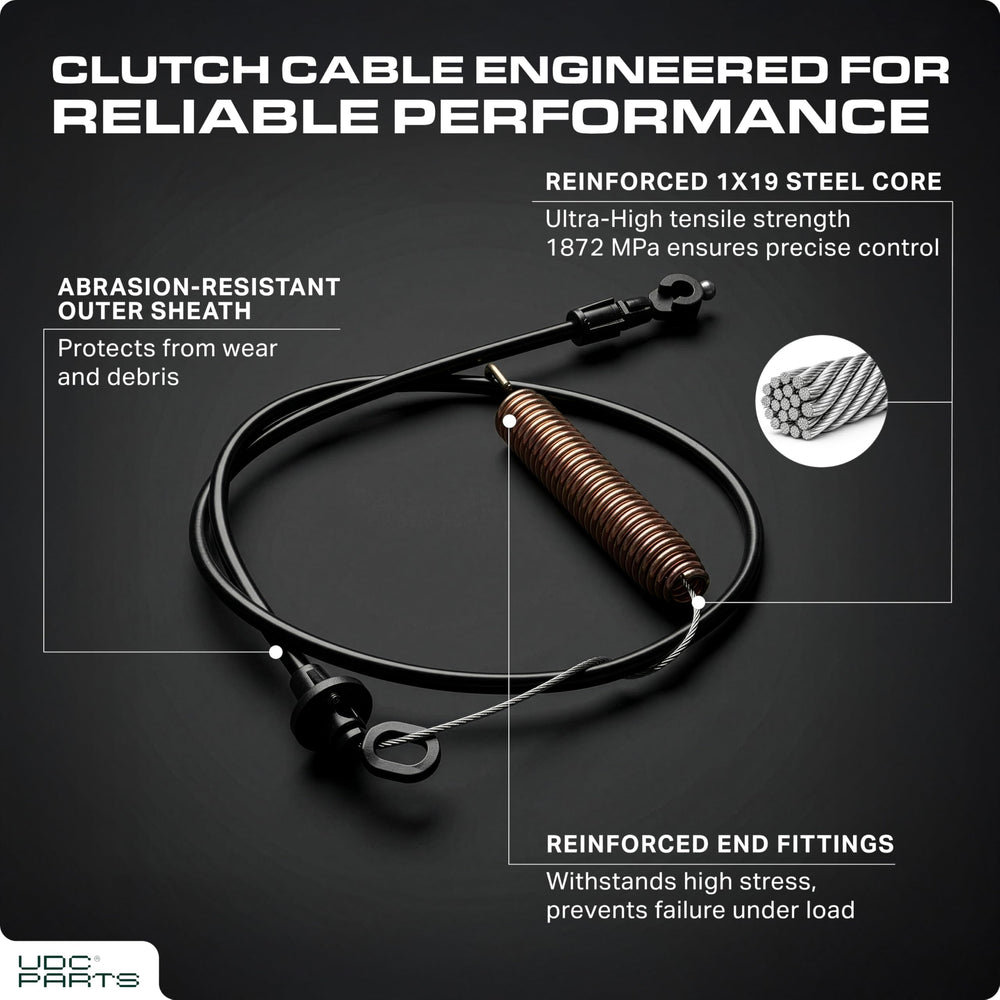 UDC Parts Deck Engagement Cable compatible models list