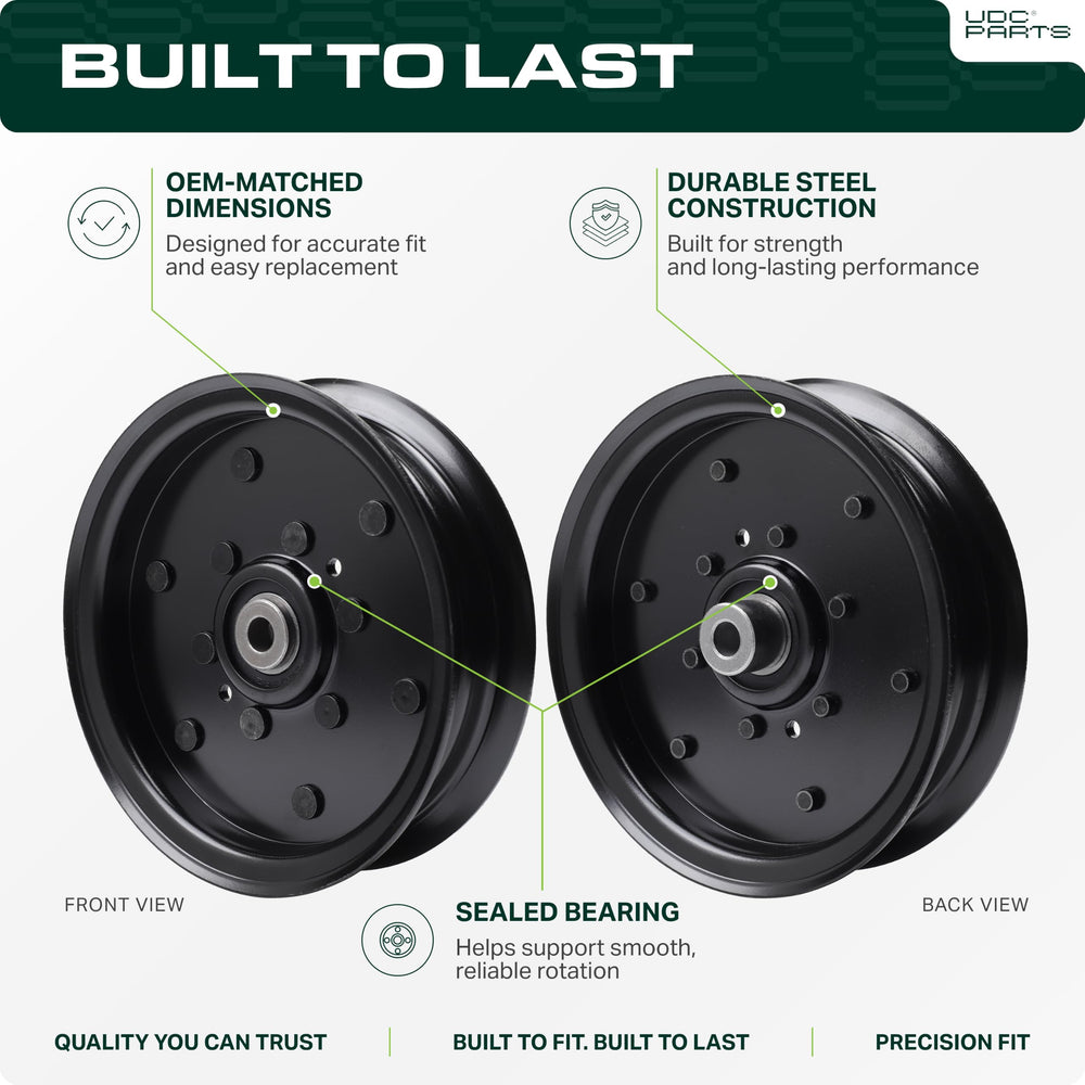 UDC Parts Idler Pulley dimensions