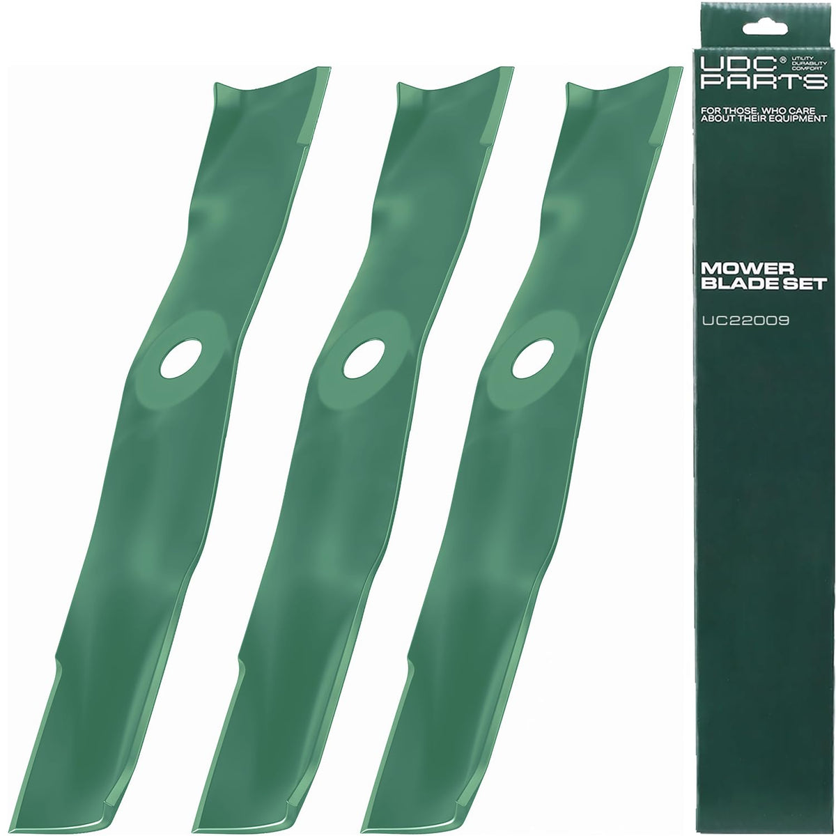 UDC Parts John Deere 48 Inch Mower Blades front view
