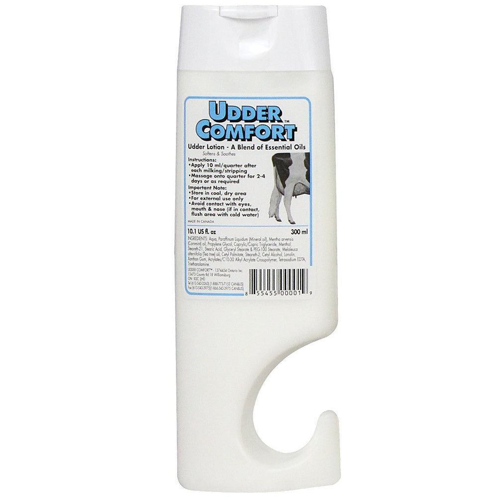 UDDER COMFORT Udder Lotion 10.5 oz bottle with mint scent