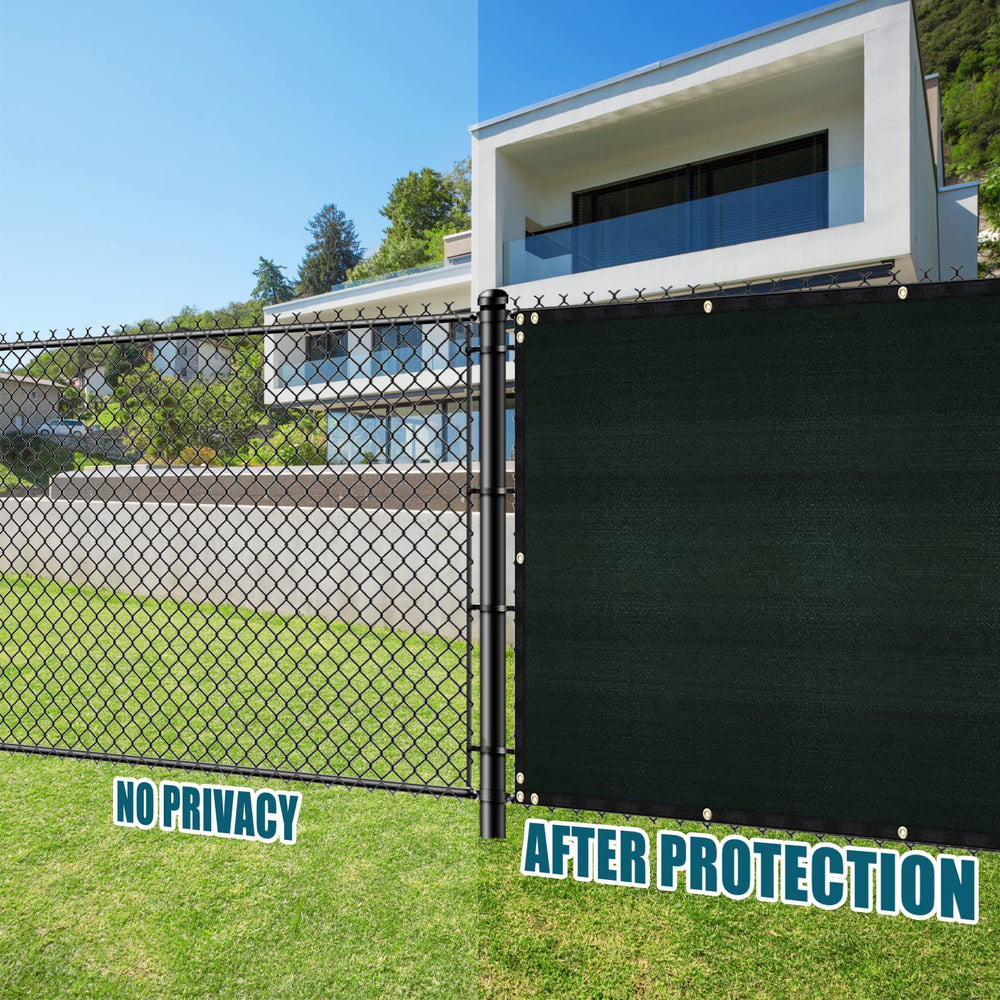 UIRWAY privacy screen displaying visibility blockage