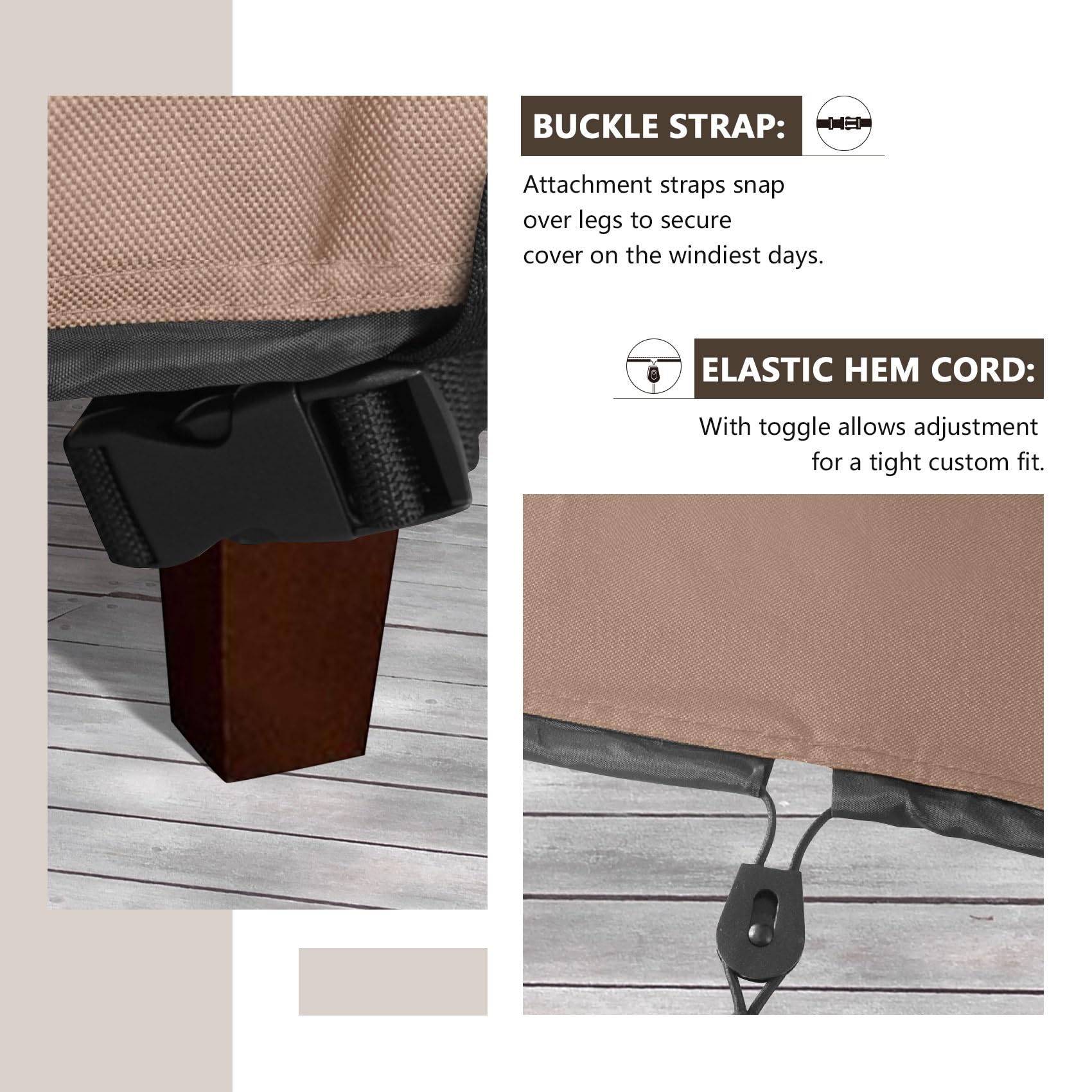 ULTCOVER cover showcasing its durable material