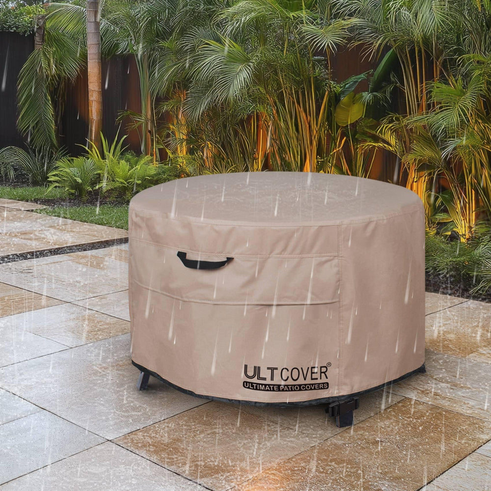 ULTCOVER fire pit cover dimensions and specifications