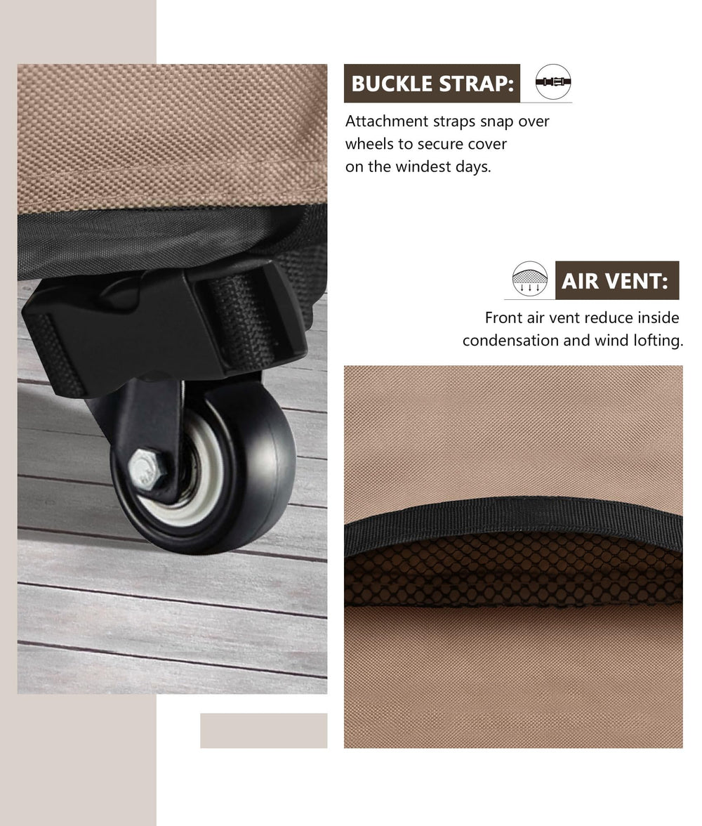 ULTCOVER griddle cover with air vents for ventilation