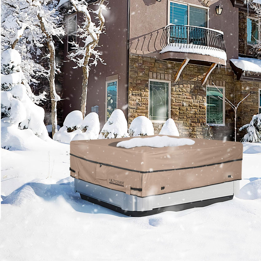 ULTCOVER Hot Tub Cover demonstrating air vents