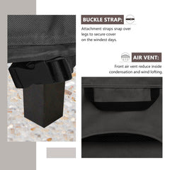 ULTCOVER Smoker Cover protecting smoker from rain