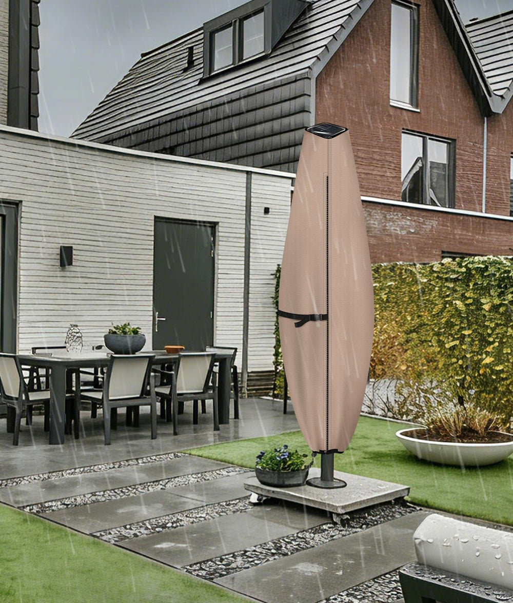 ULTCOVER Umbrella Cover displayed in outdoor setting