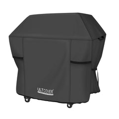 ULTCOVER Waterproof BBQ Grill Cover 58 inch black front view