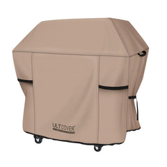 ULTCOVER Waterproof BBQ Grill Cover 64 inch brown front view