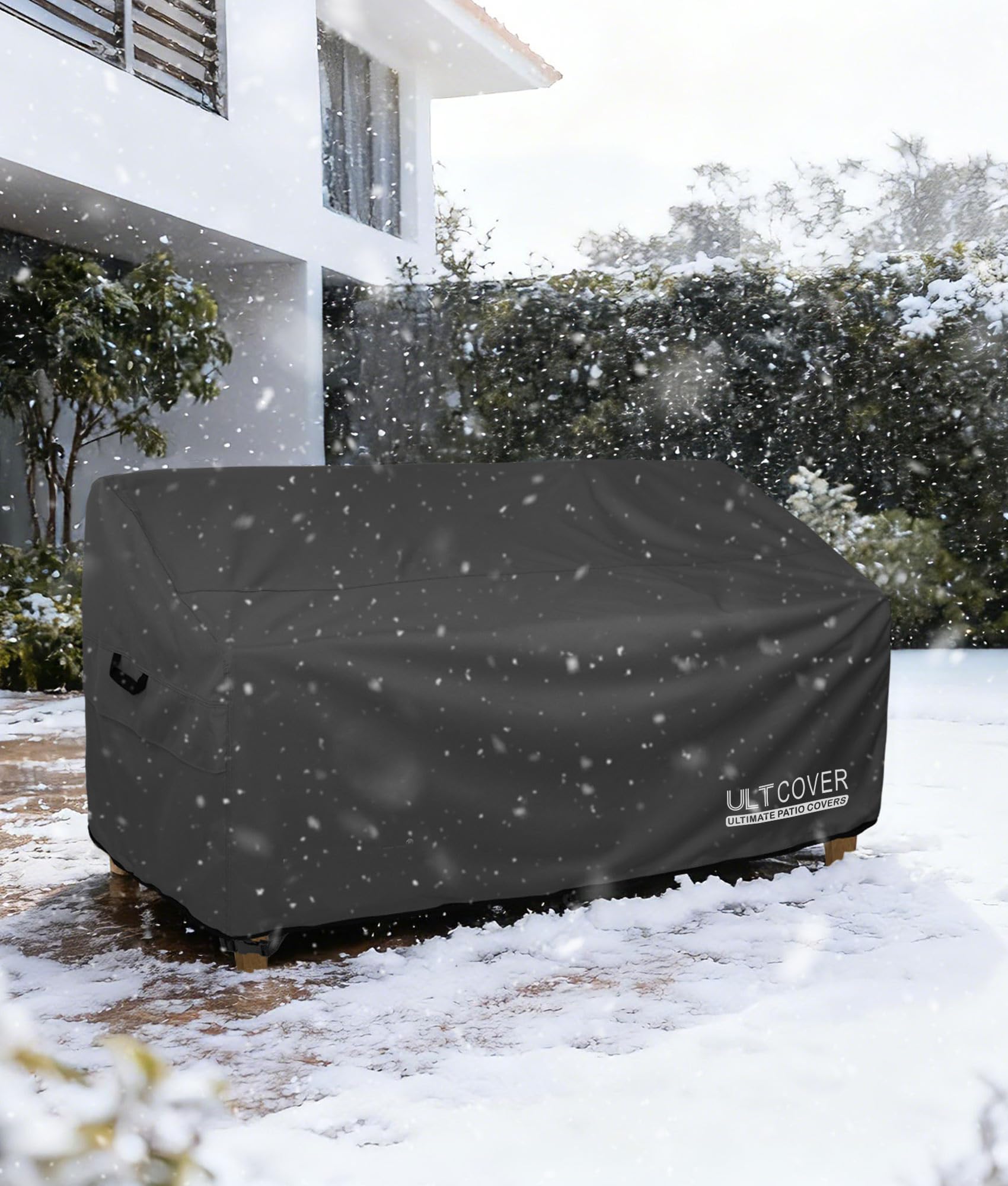ULTCOVER Waterproof Outdoor Bench Cover packaging