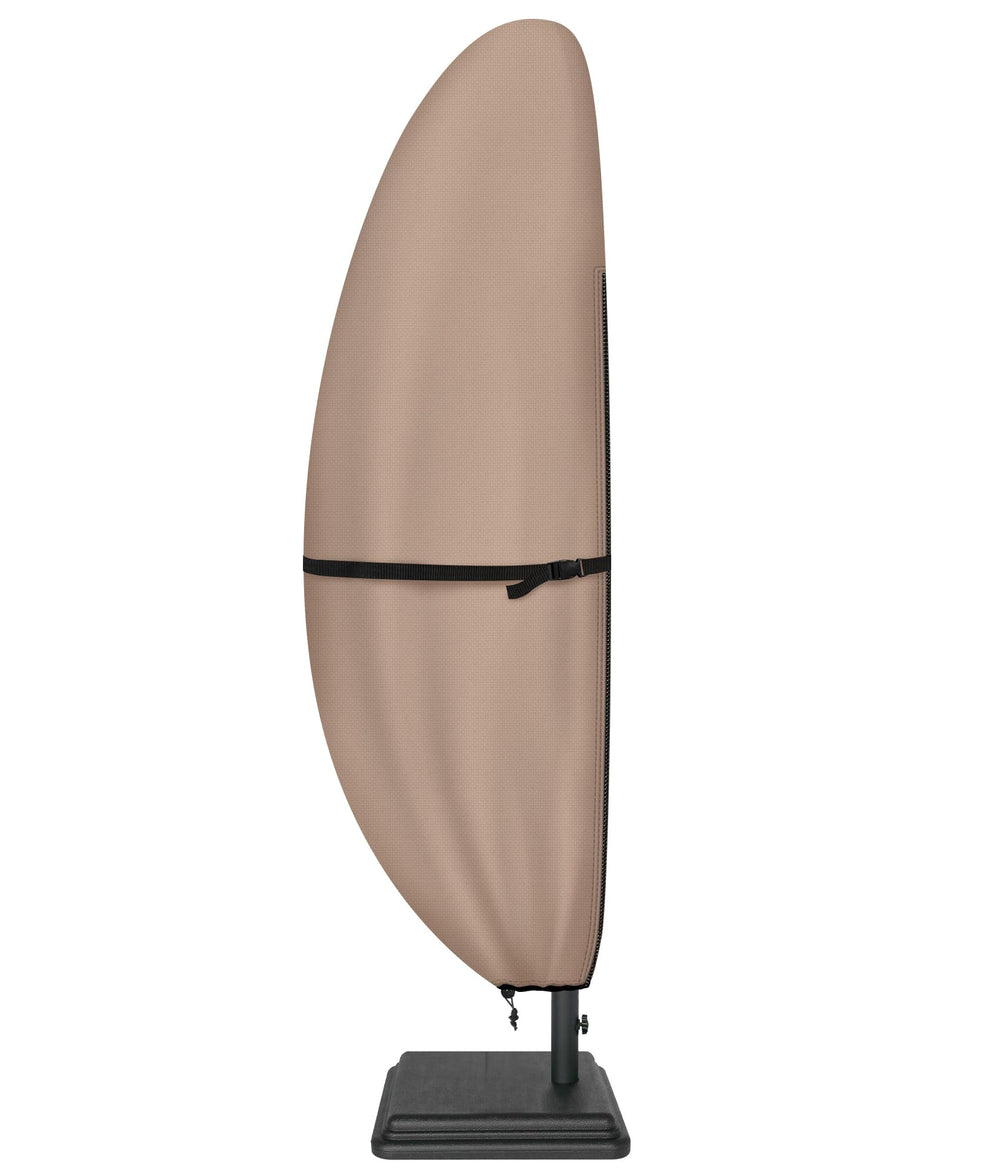 ULTCOVER Waterproof Patio Cantilever Umbrella Cover front view
