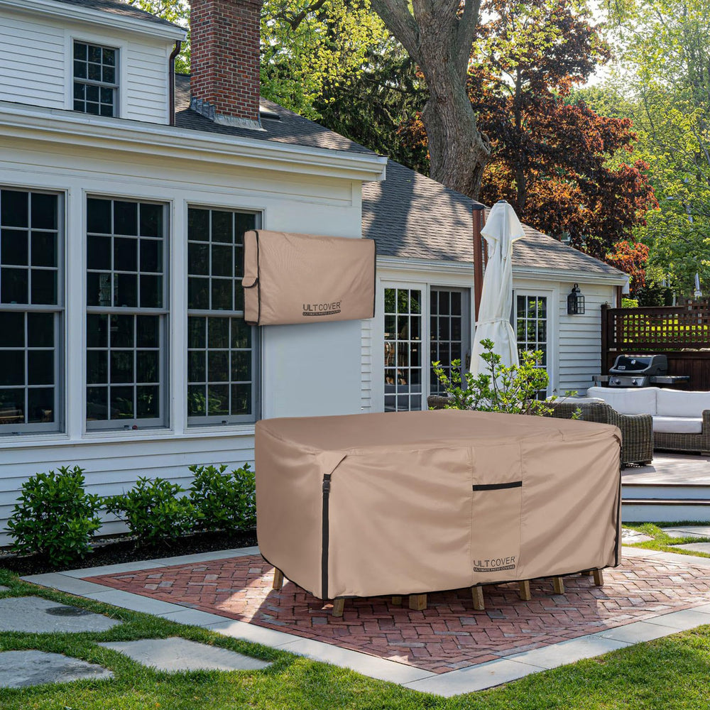 ULTCOVER Waterproof Patio Furniture Cover showing brown colour