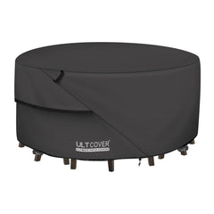 ULTCOVER Waterproof Round Patio Table Cover 48 inch front view