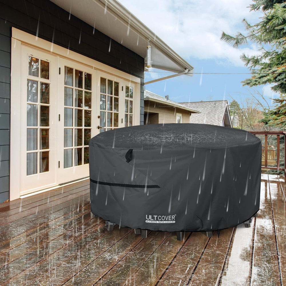 ULTCOVER Waterproof Round Patio Table Cover 48 inch packaging