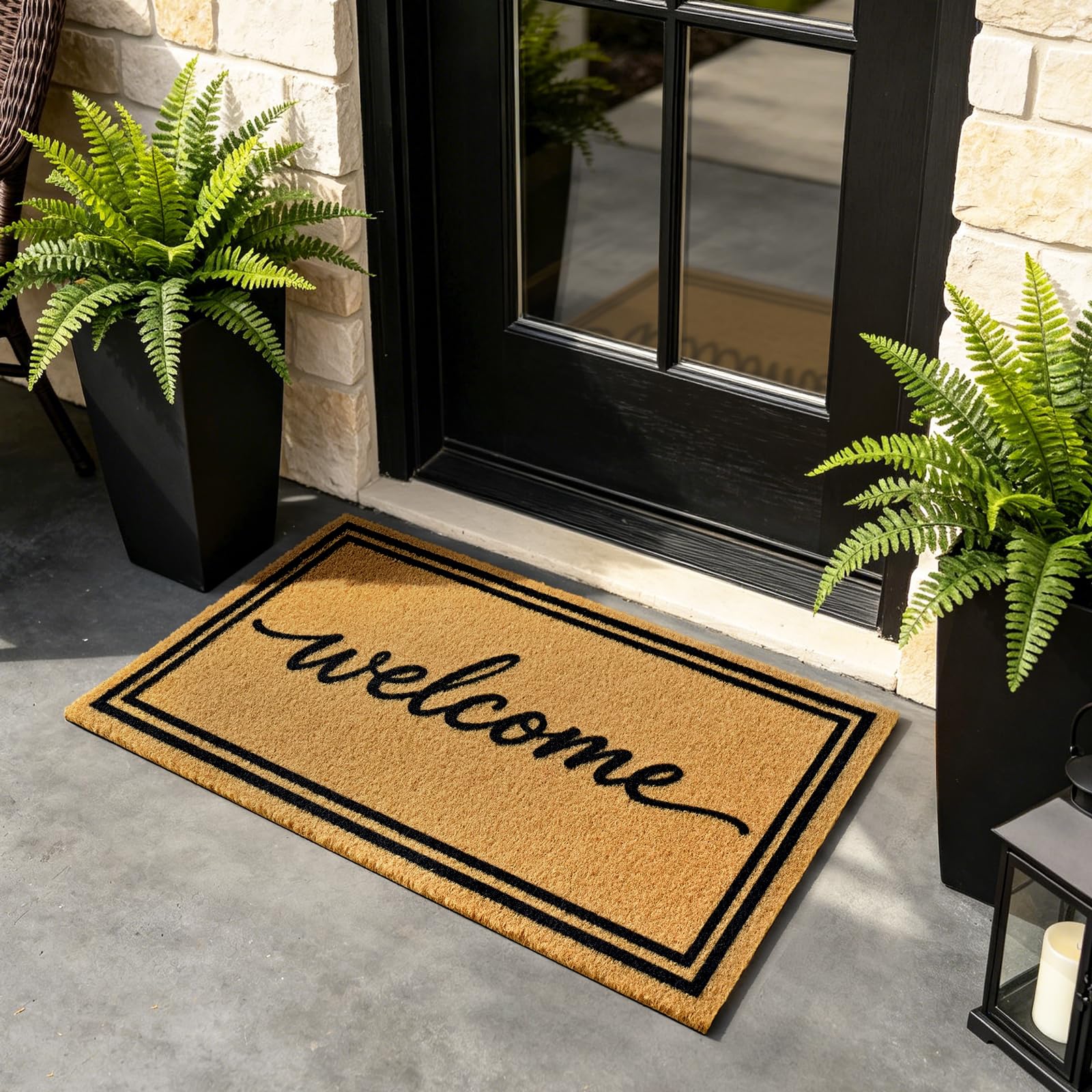 ULTSOFE doormat side view highlighting low profile design