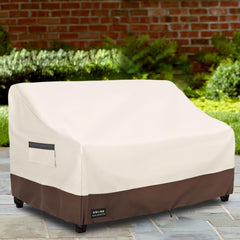 UNARK Outdoor Sofa Cover on a patio couch