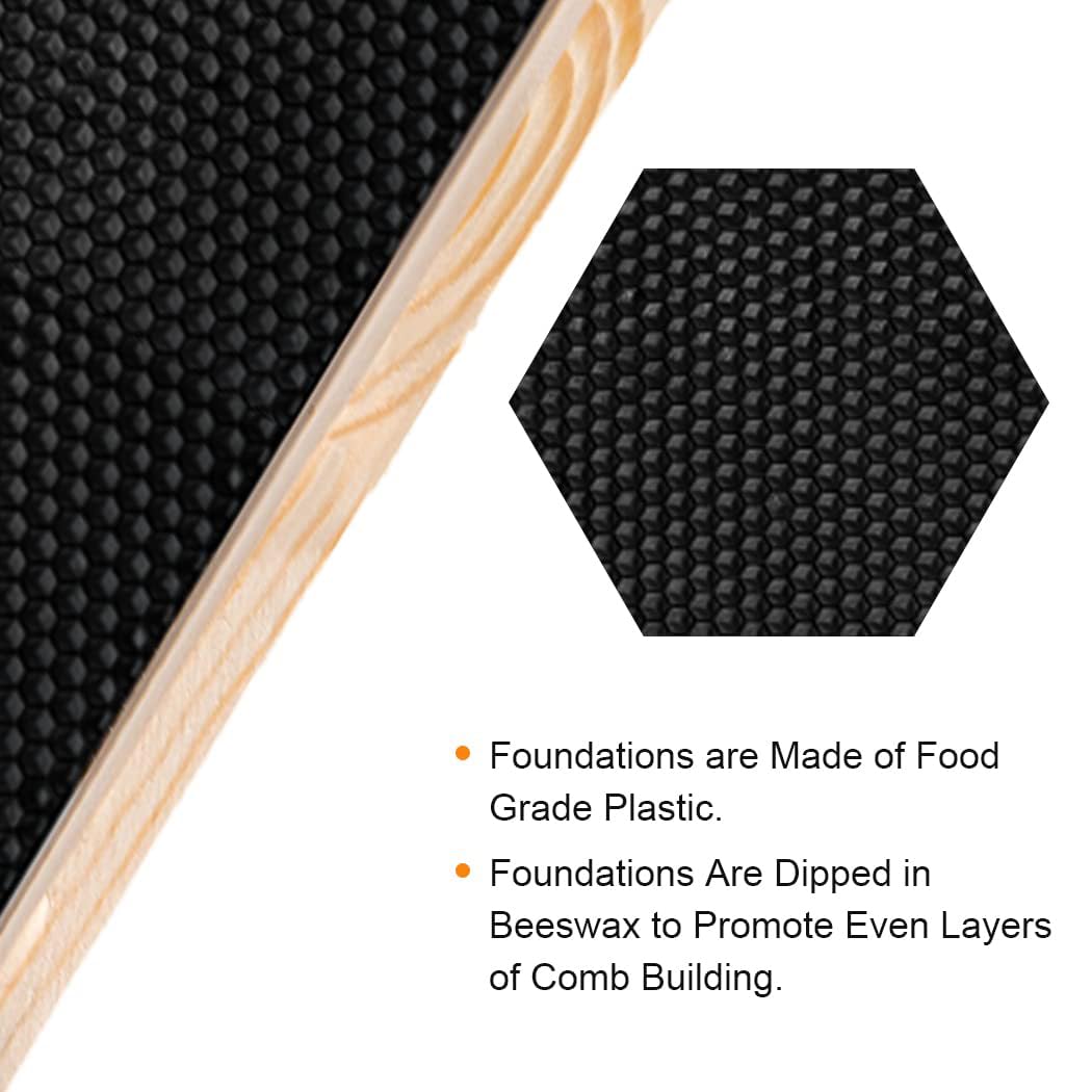 Unassembled MayBee beehive frames pack of 10