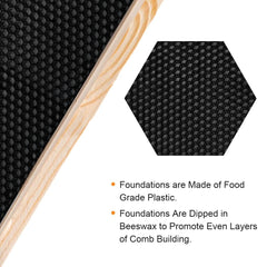 Unassembled MayBee beehive frames pack of 10