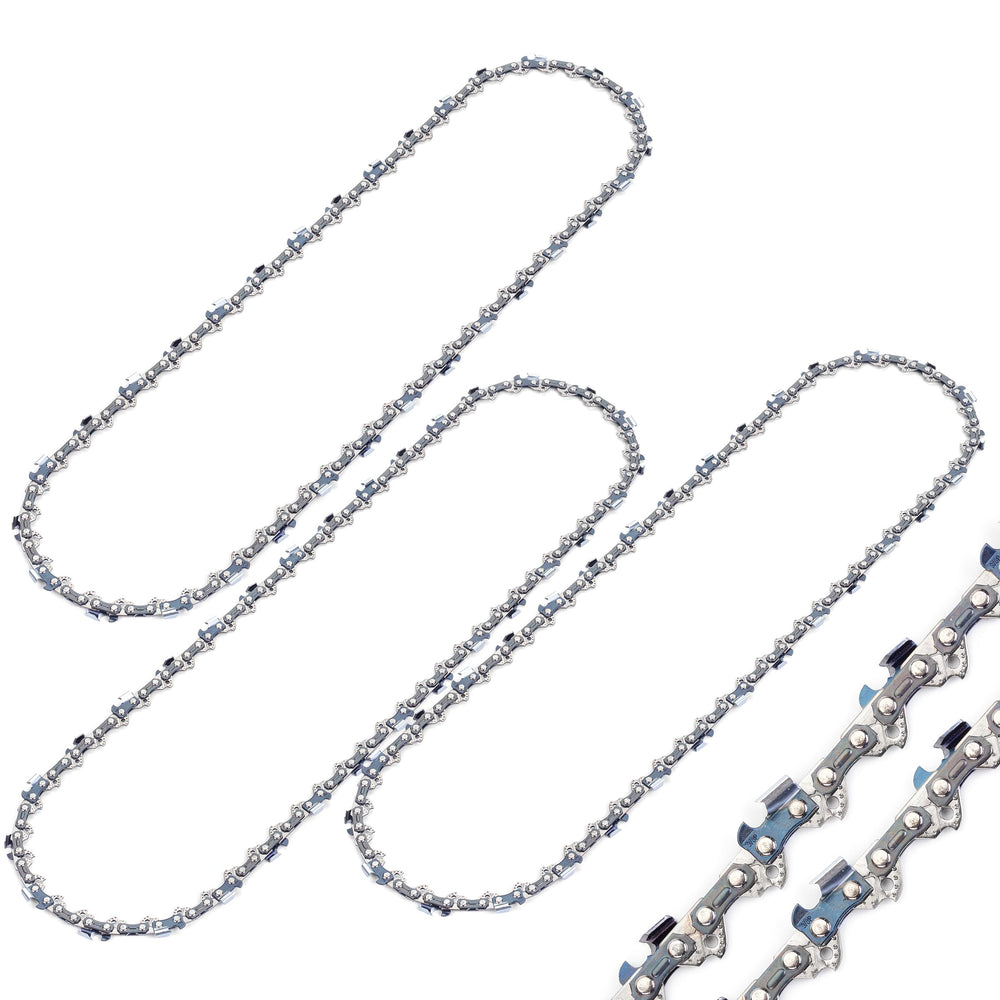 UNCO chainsaw chain showing durability features