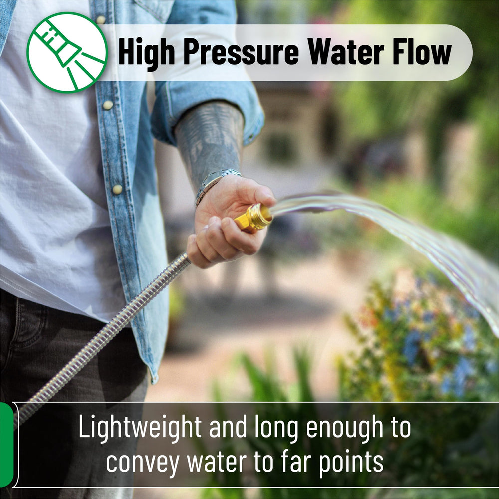 UNCO garden hose packaging and details