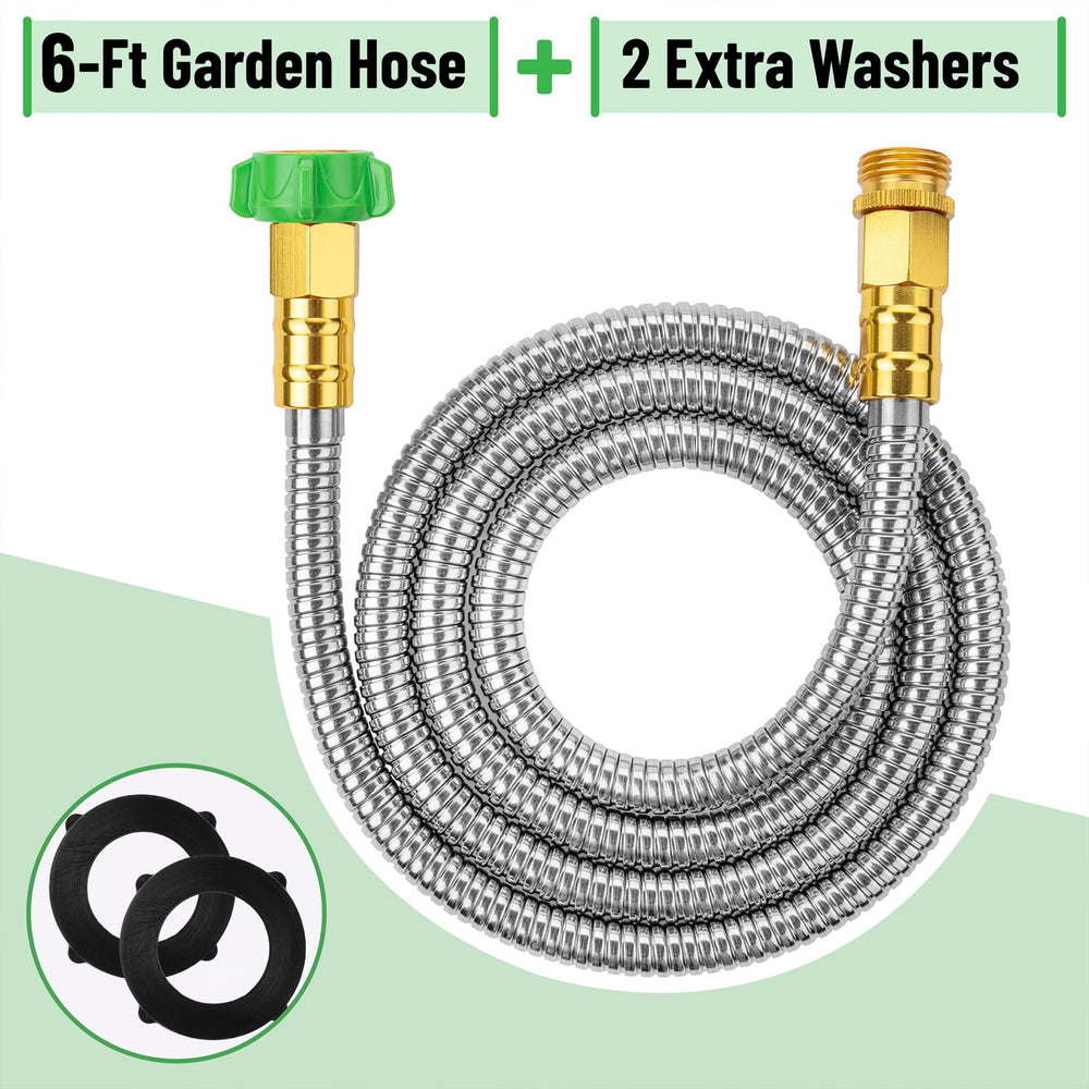 UNCO garden hose with solid brass fittings